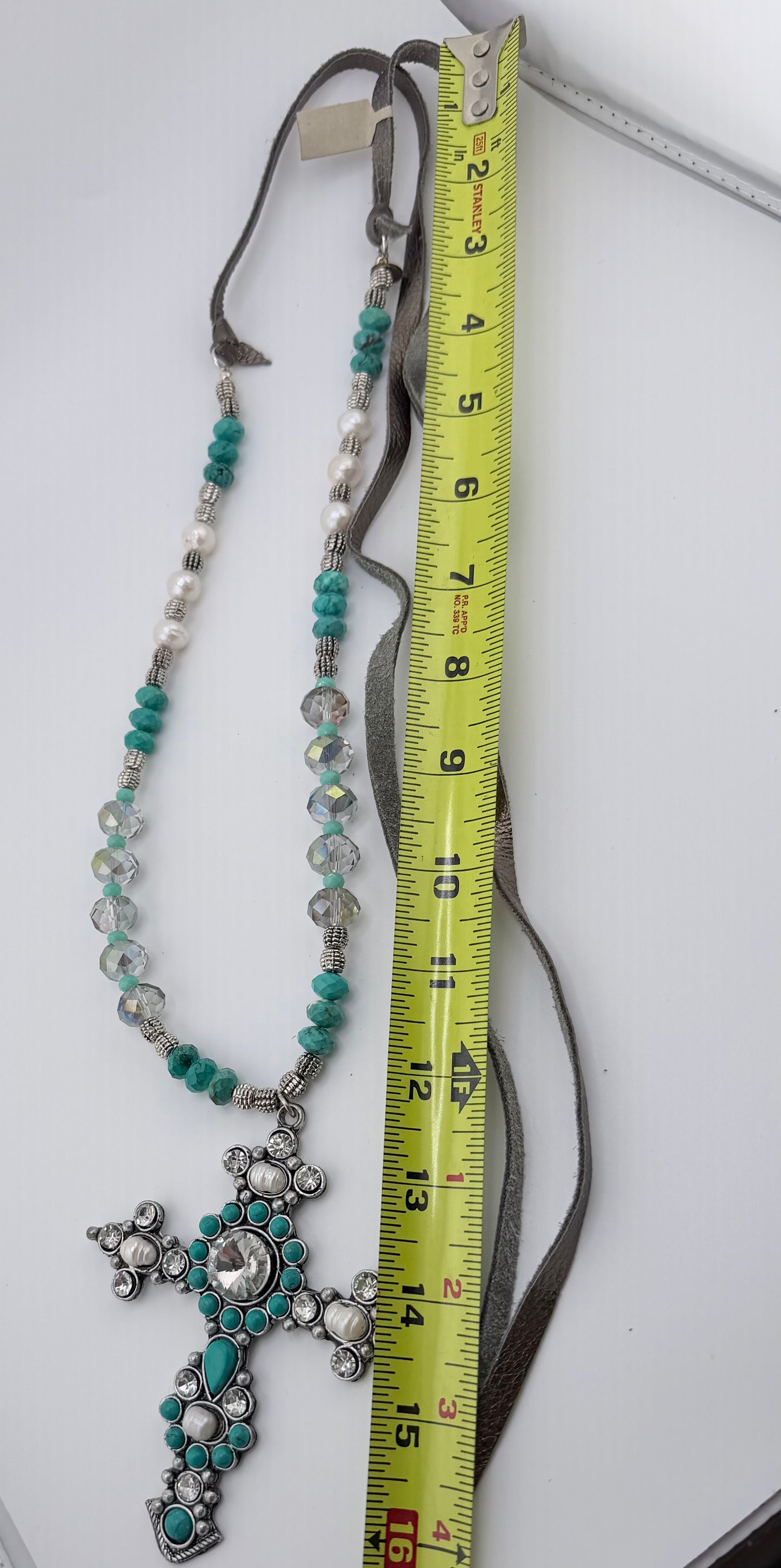 Bling Cross Necklace