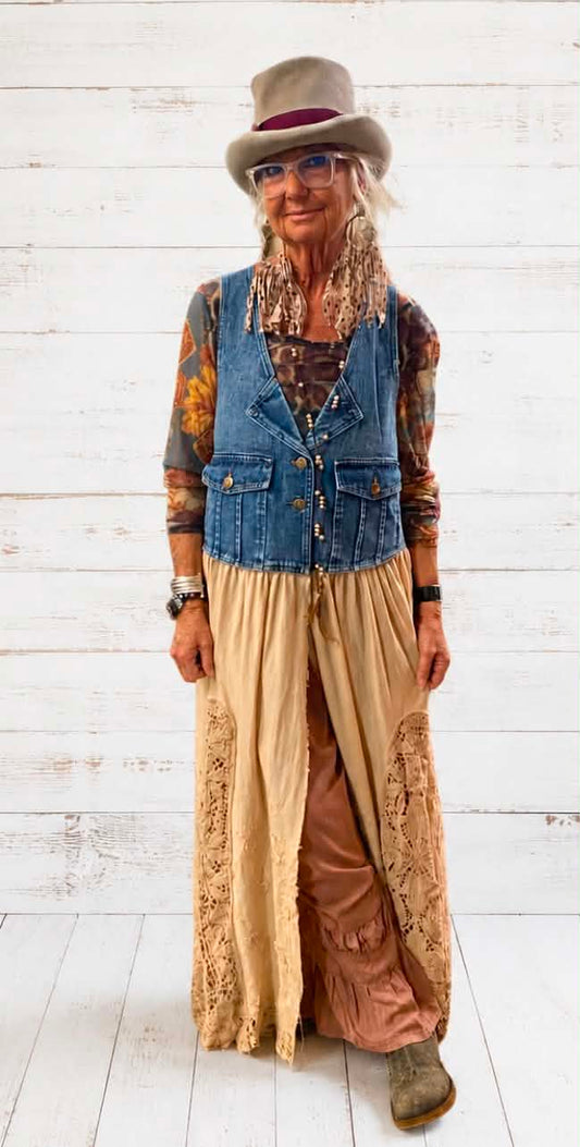 Whispering Willow Vest Duster