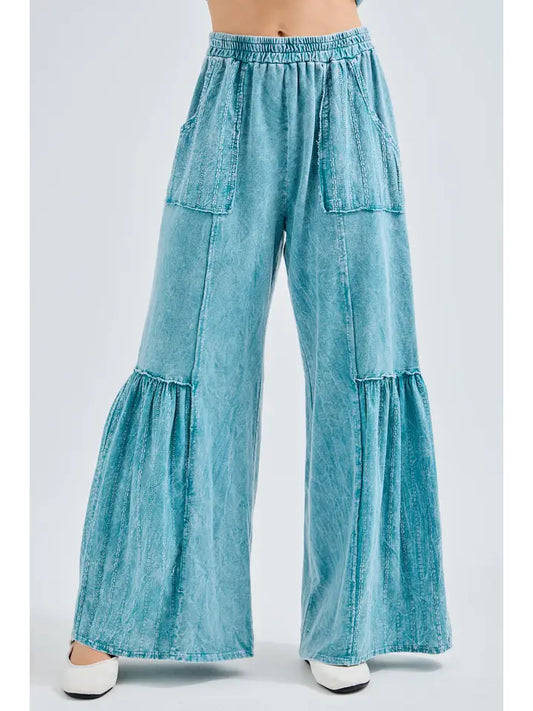 Boho Pants - Wide Leg Flowy