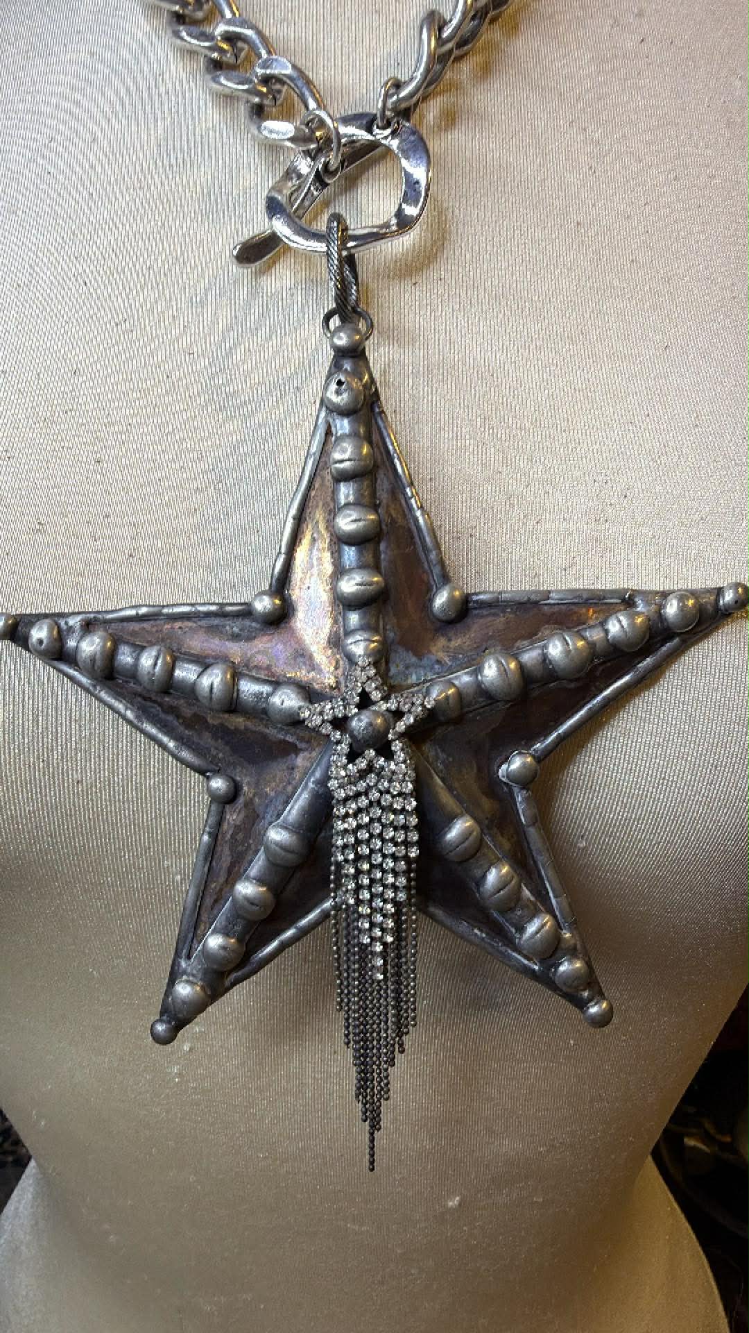 Large Star Necklace FINAL SALE