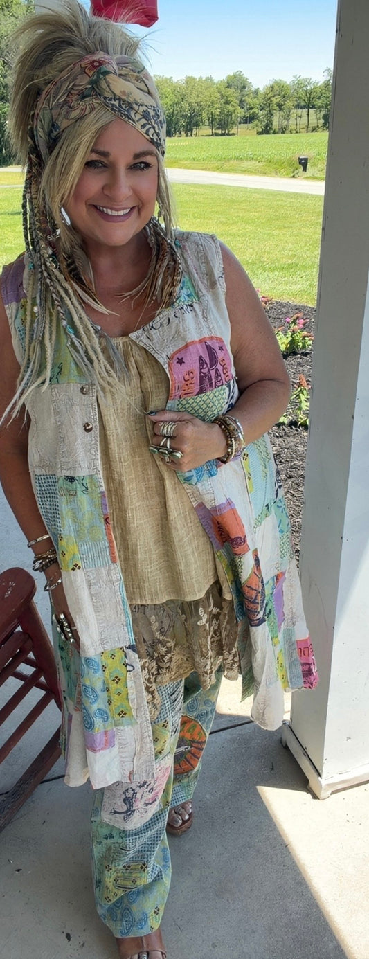 Cottage Patchwork Duster