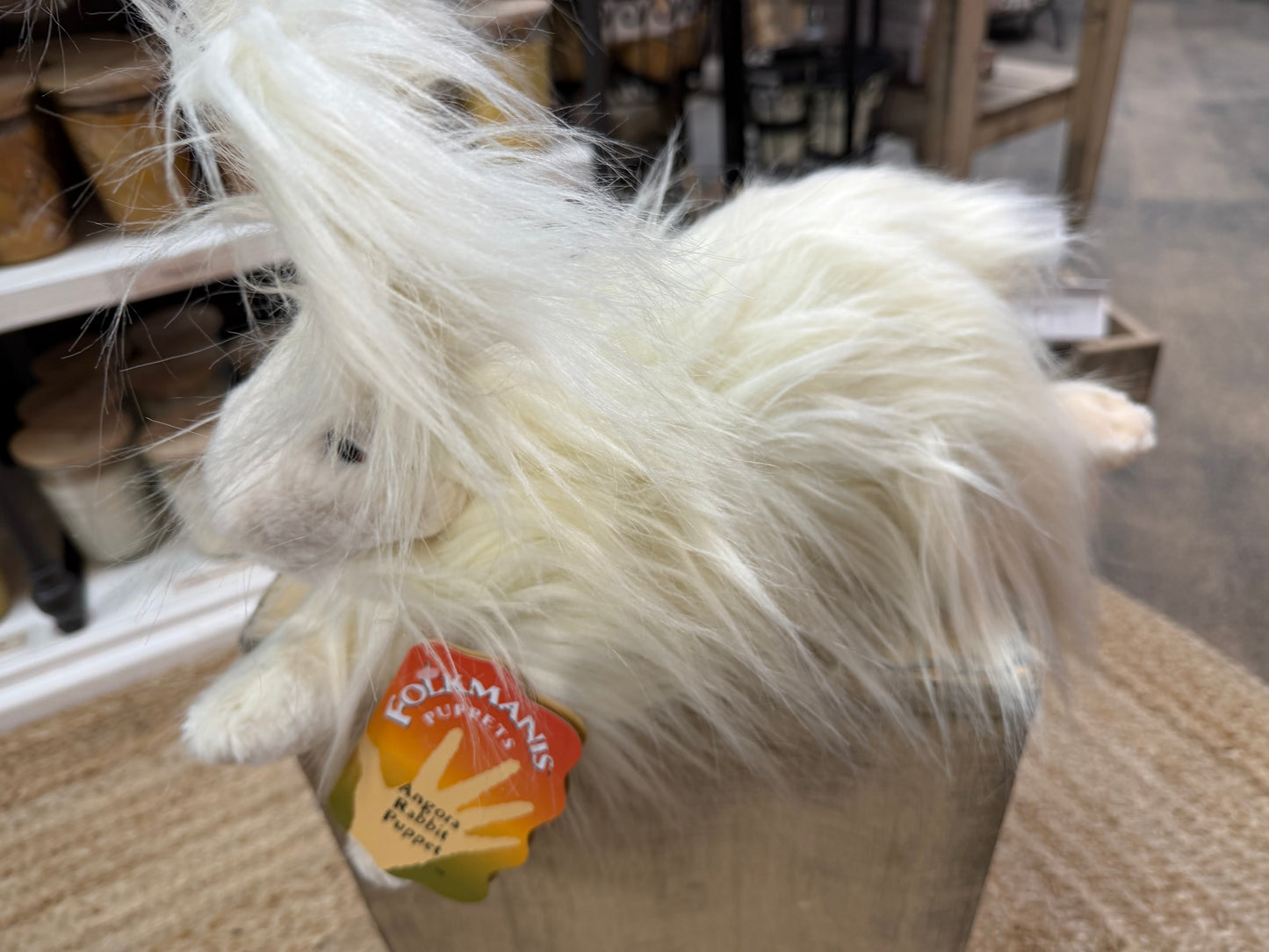 Angora Rabbit Puppet