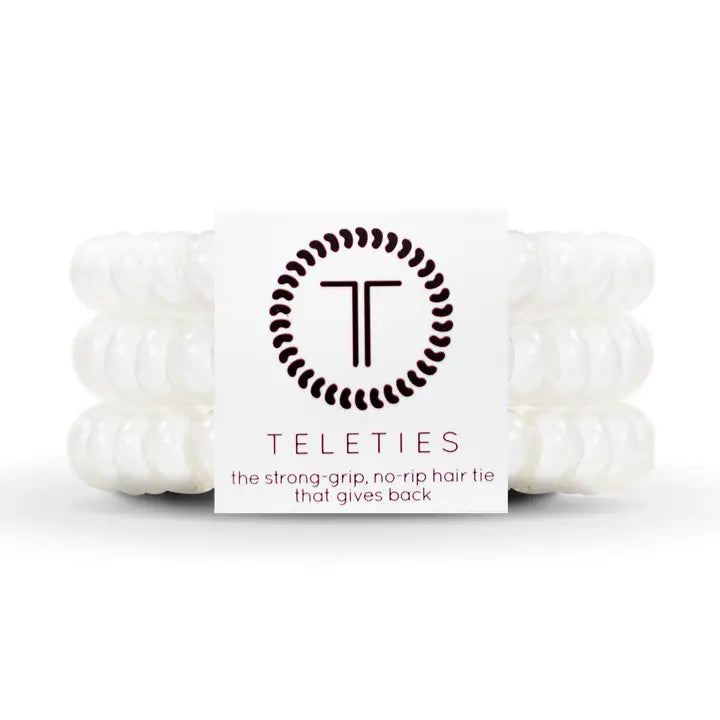 Spiral Hair Coils | Small | Coconut white
