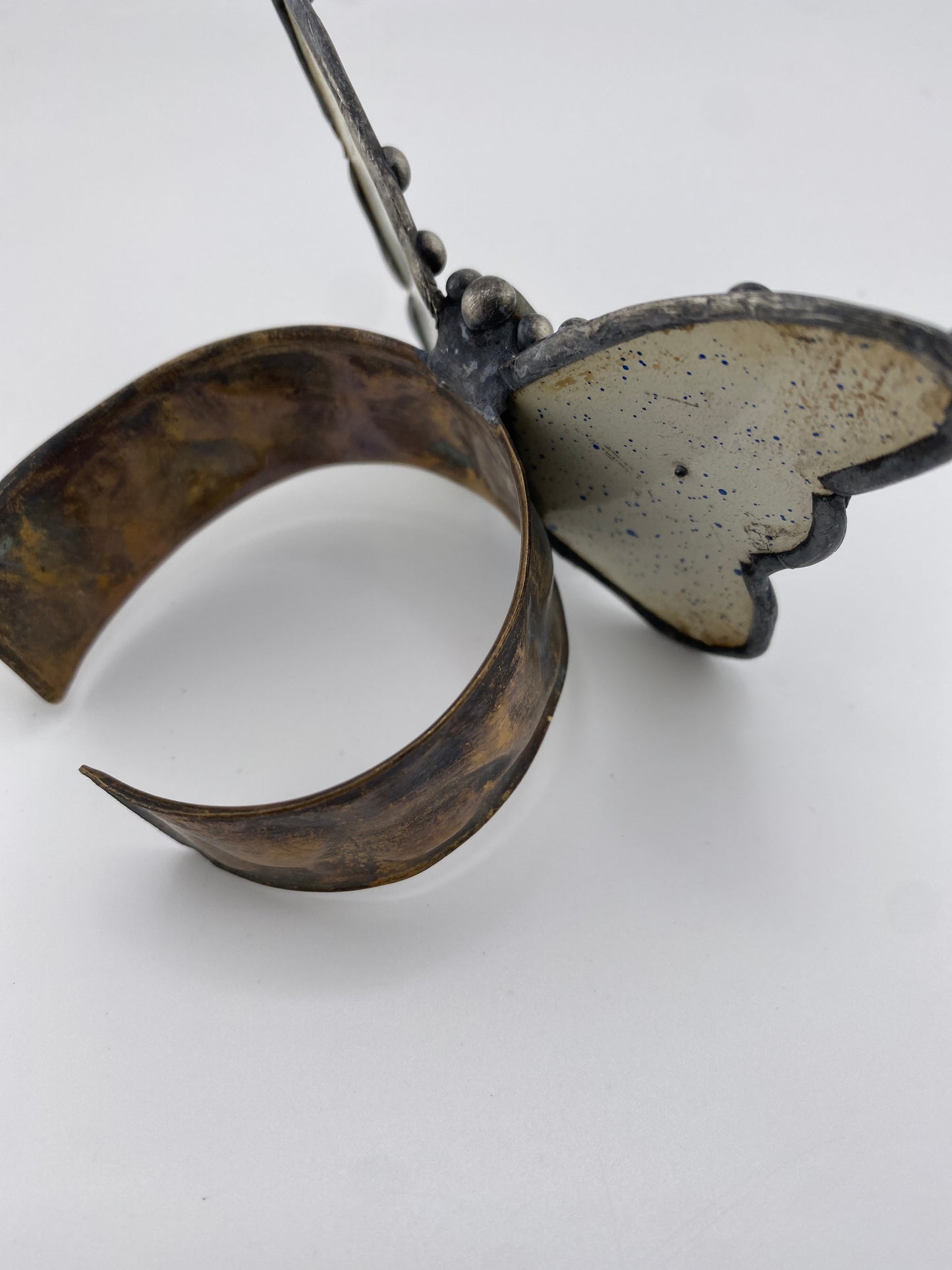 Butterfly Cuff - Blue 3 FINAL SALE