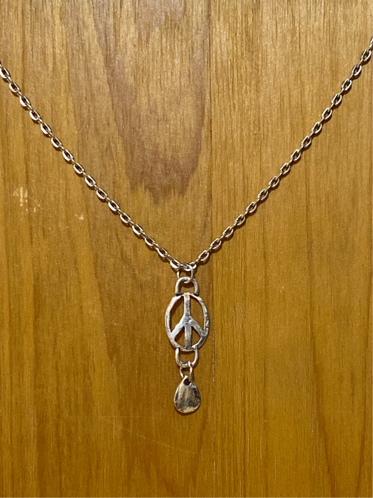Peace Drop Necklace