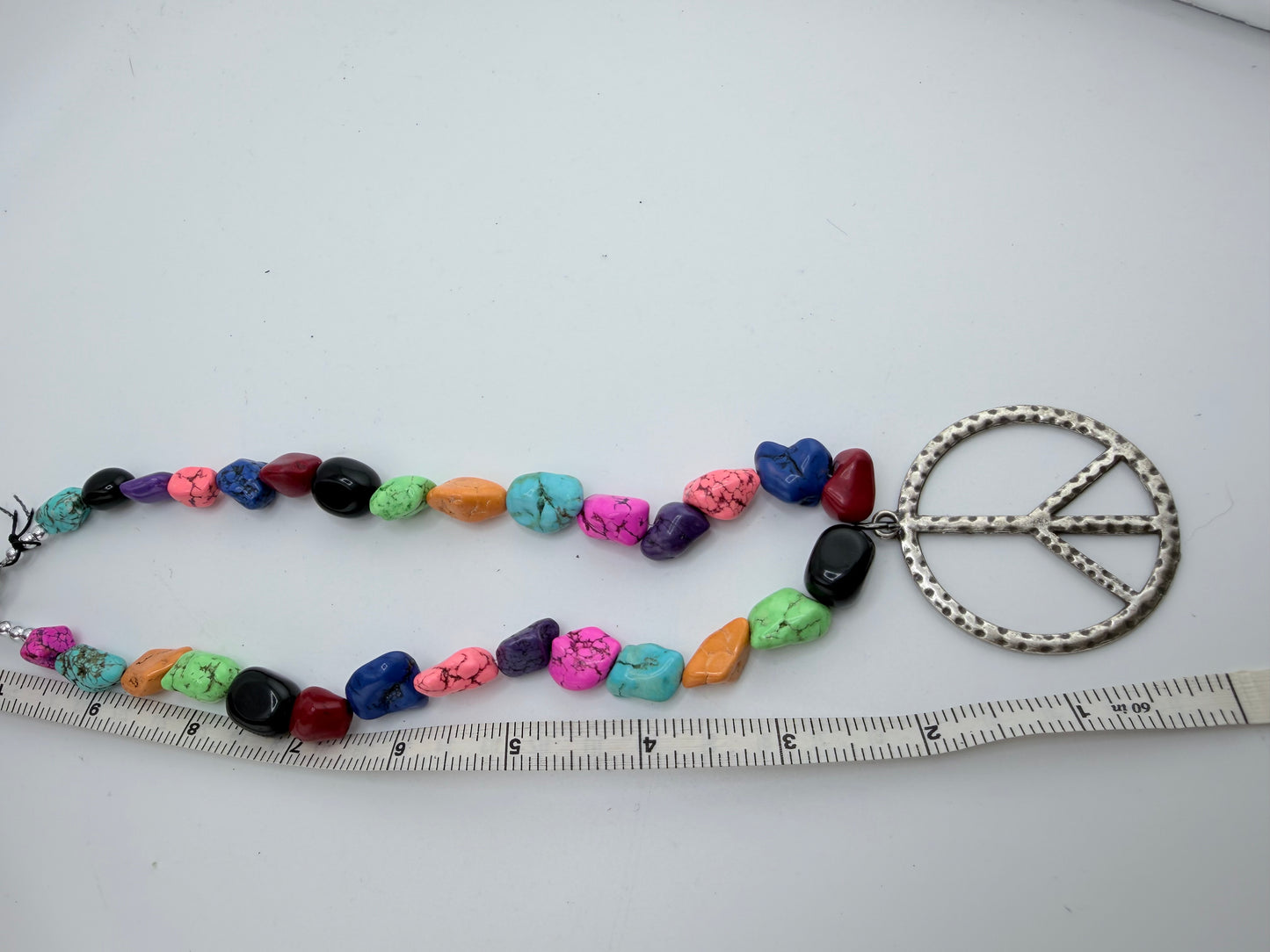 Peace Love Color Necklace FINAL SALE
