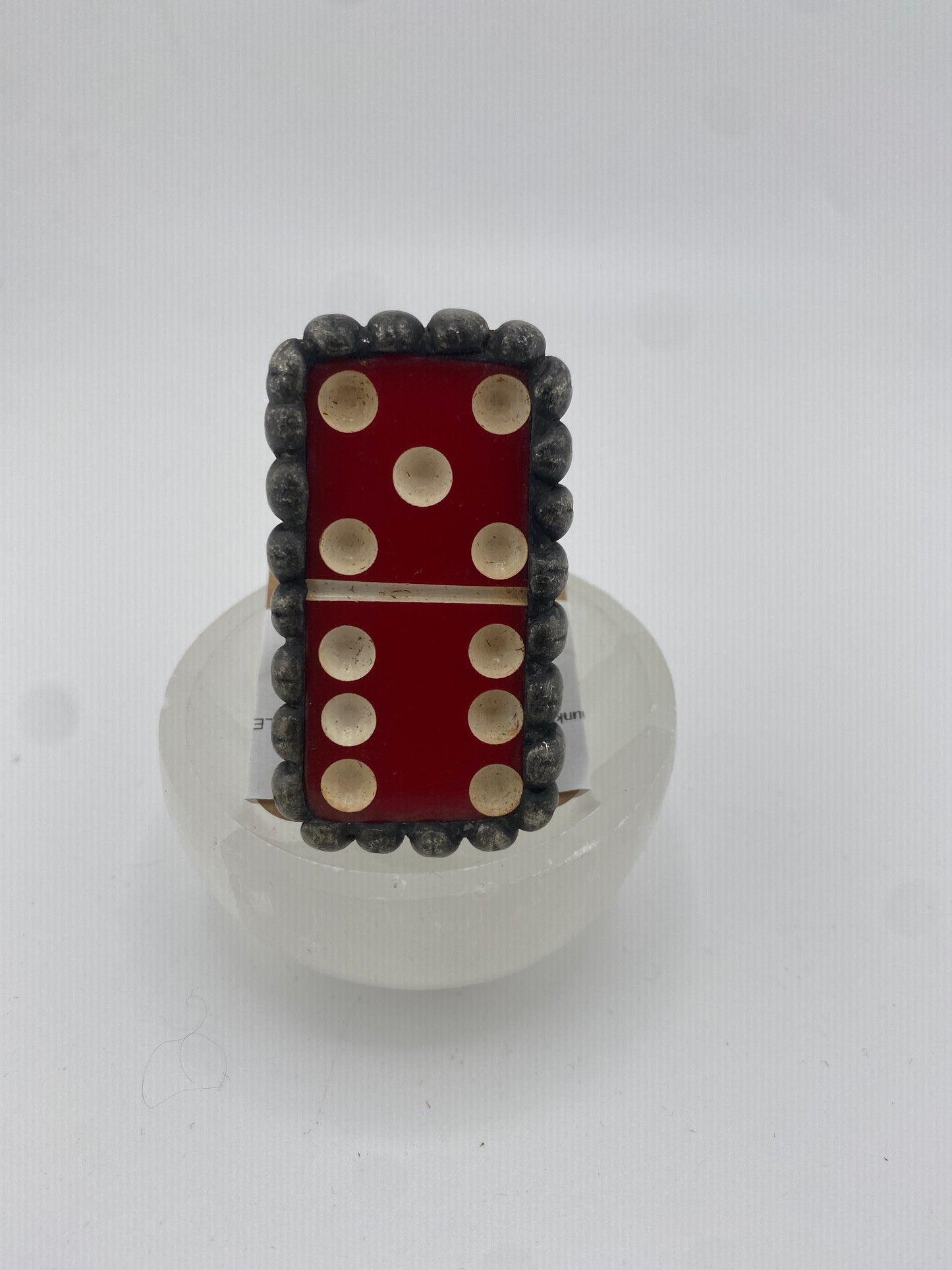 Chunky Domino Ring number 11 FINAL SALE