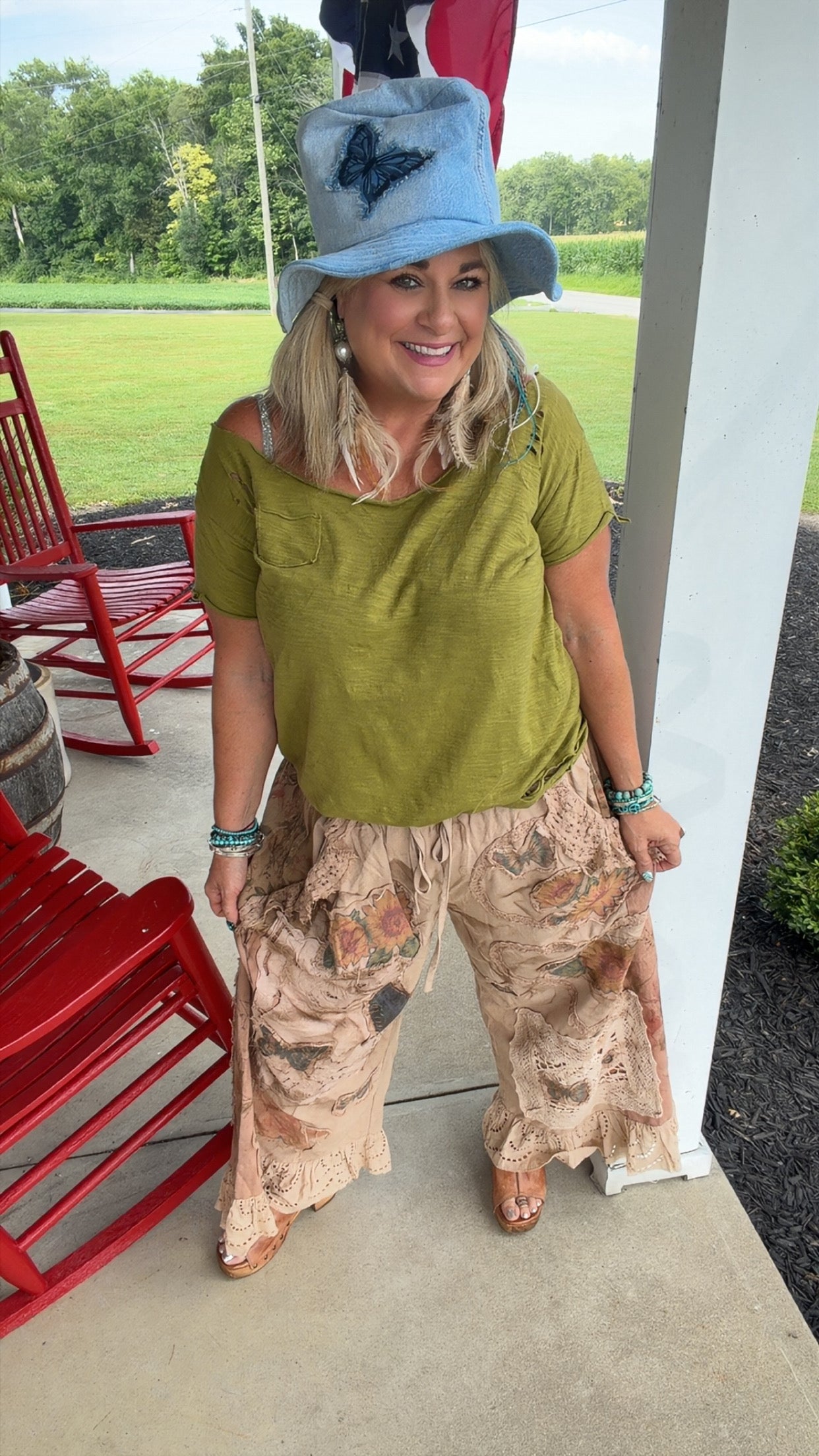 Floral Meadows Pants