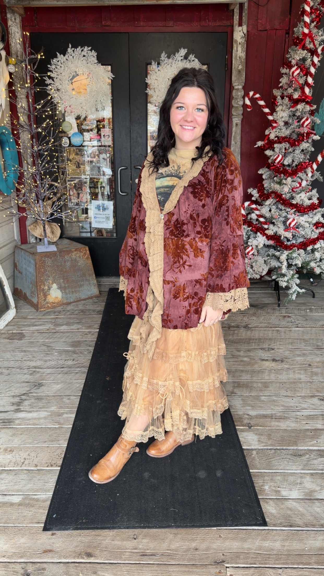 Crushed Petals Jacket velvet