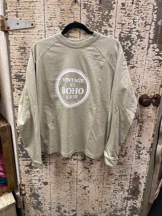 Vintage Meets Boho Long Sleeve Tee