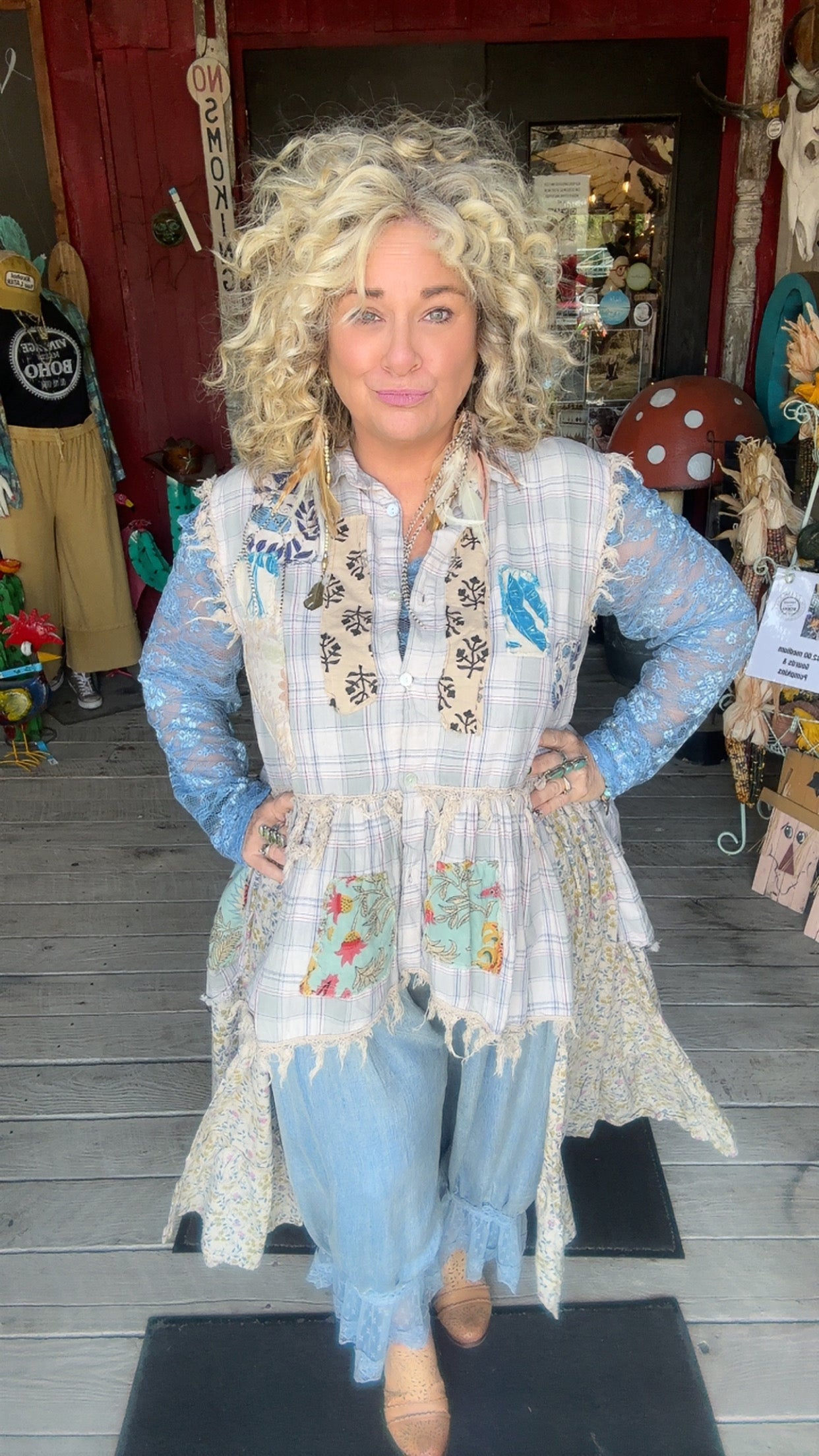 Alluring Romance Bloomers -Chambray