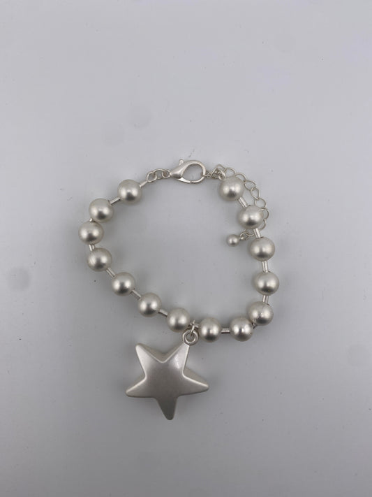 Brushed Metal Star Bracelet FINAL SALE