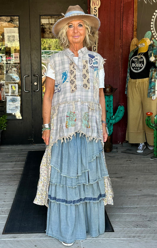 Woodland Meadow Duster High low