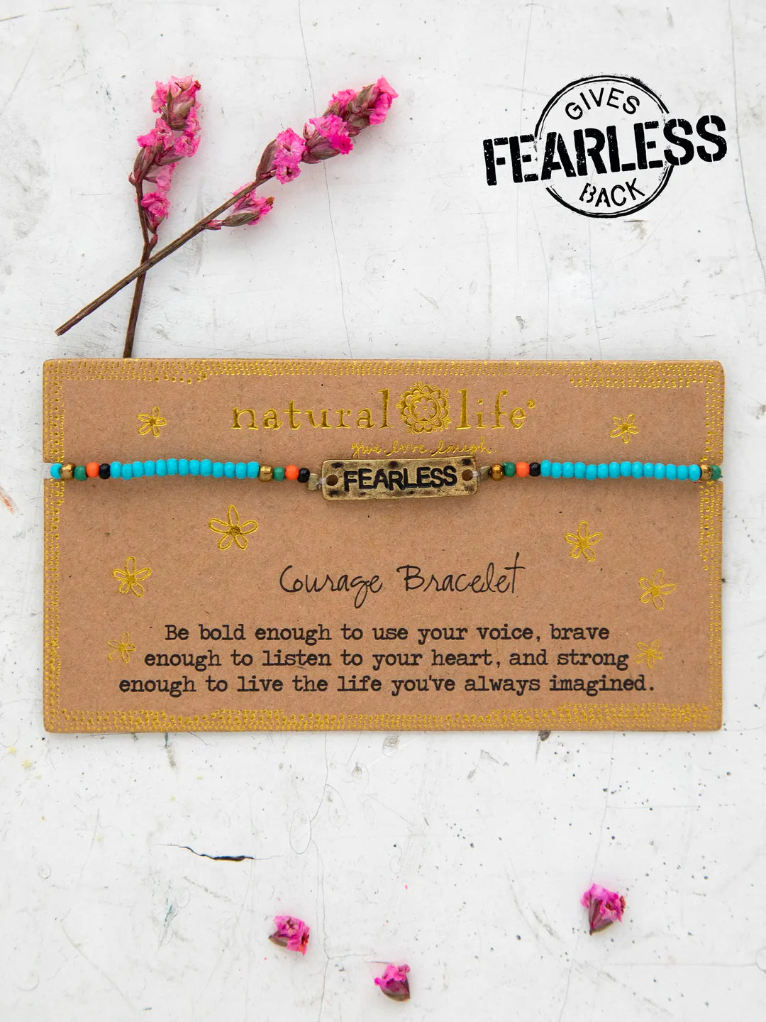 Fearless - Giving Beaded Bracelet