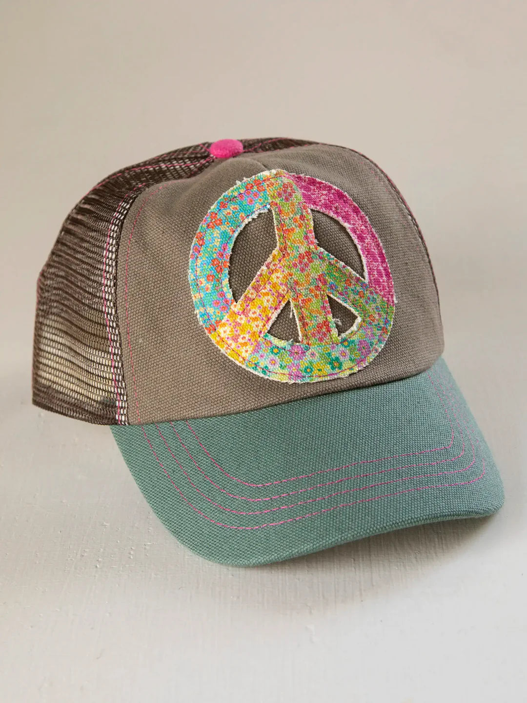 Canvas Trucker Hat - Peace