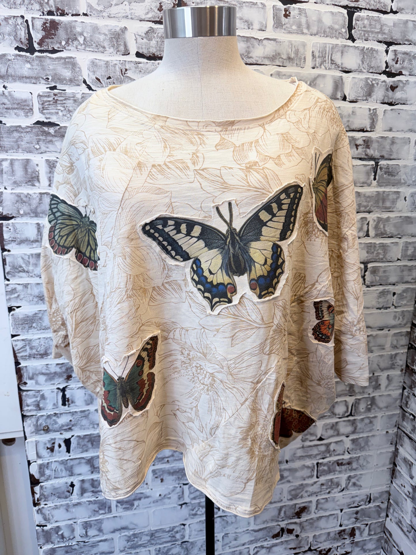 Be Free Top - Flutterby Butterfly