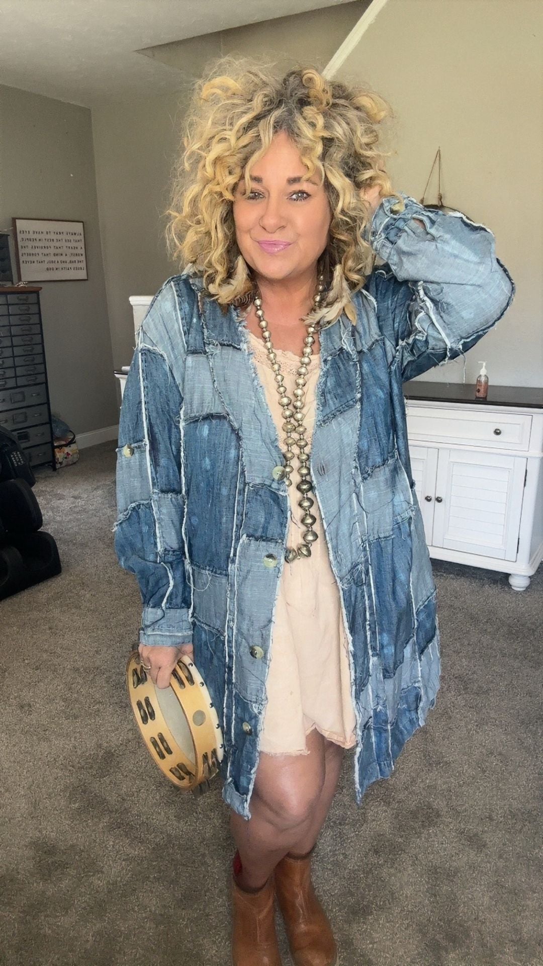 Dusty Plains Navajo Pearl Necklace