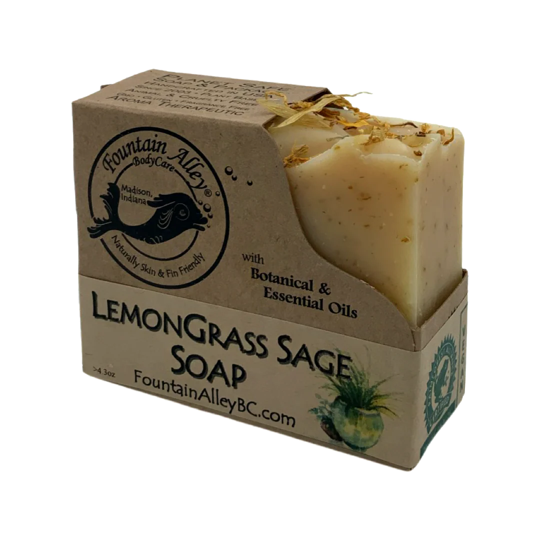 LemonGrass Sage Soap