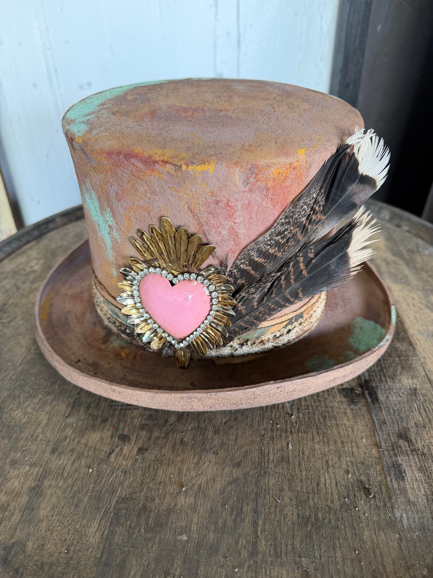 Sacred Heart Top Hat