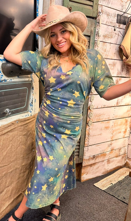 Star T-shirt Dress