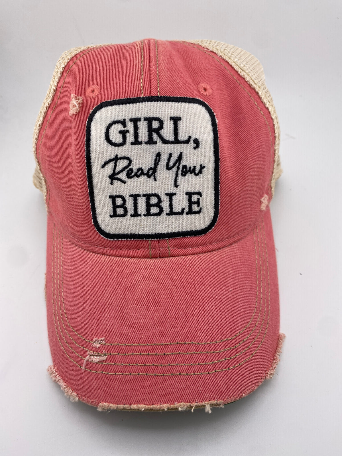 Ball Cap - Girl Read Your Bible