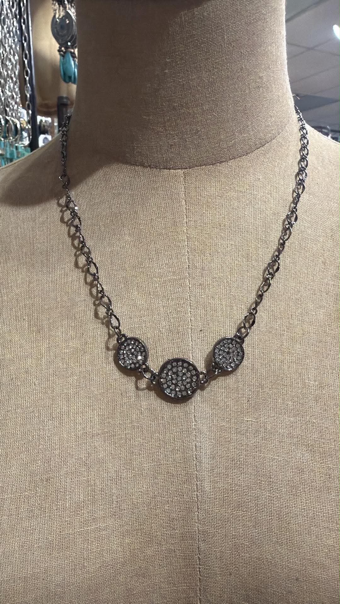 Triple Spark Necklace FINAL SALE