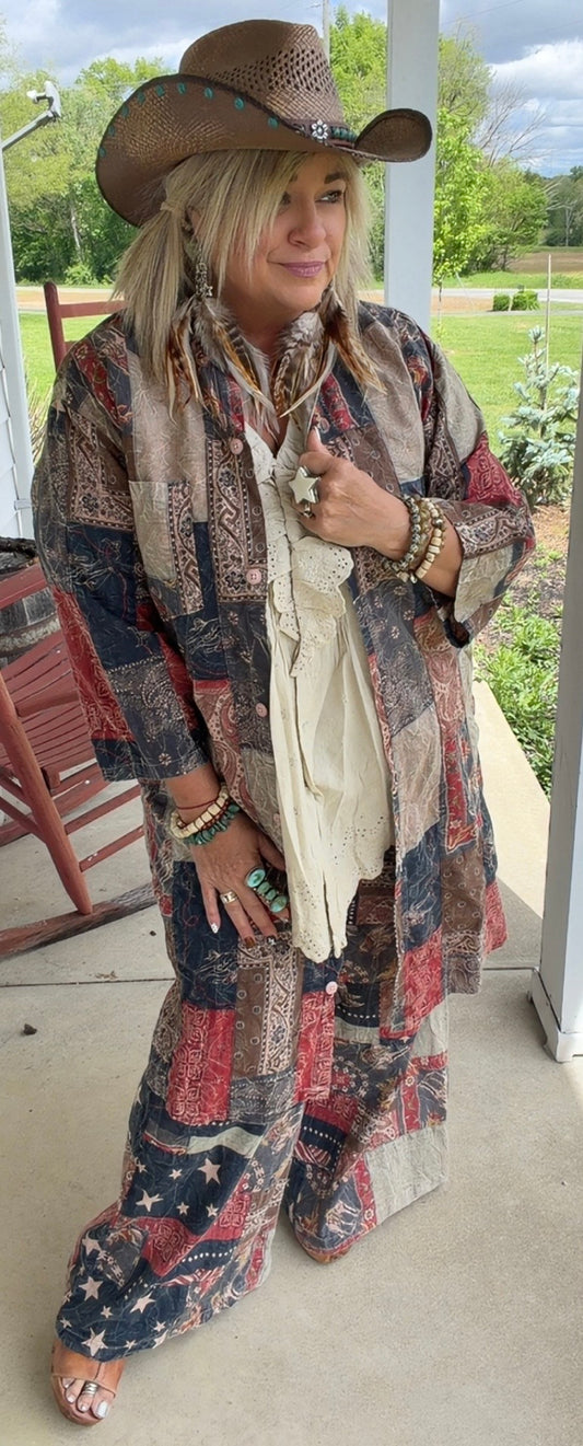 Stars And Stripes Duster