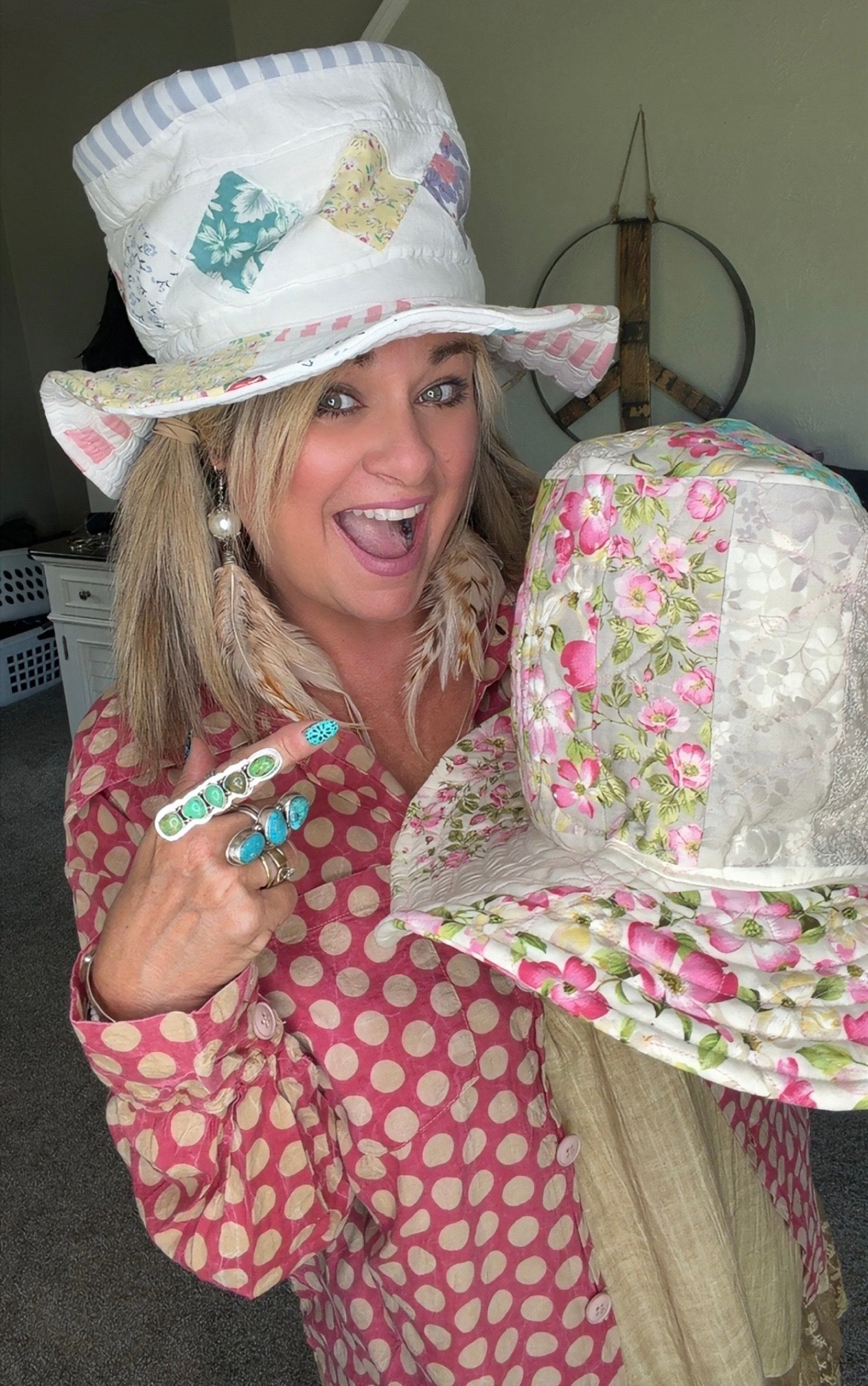 Pixie Patchwork Hatter