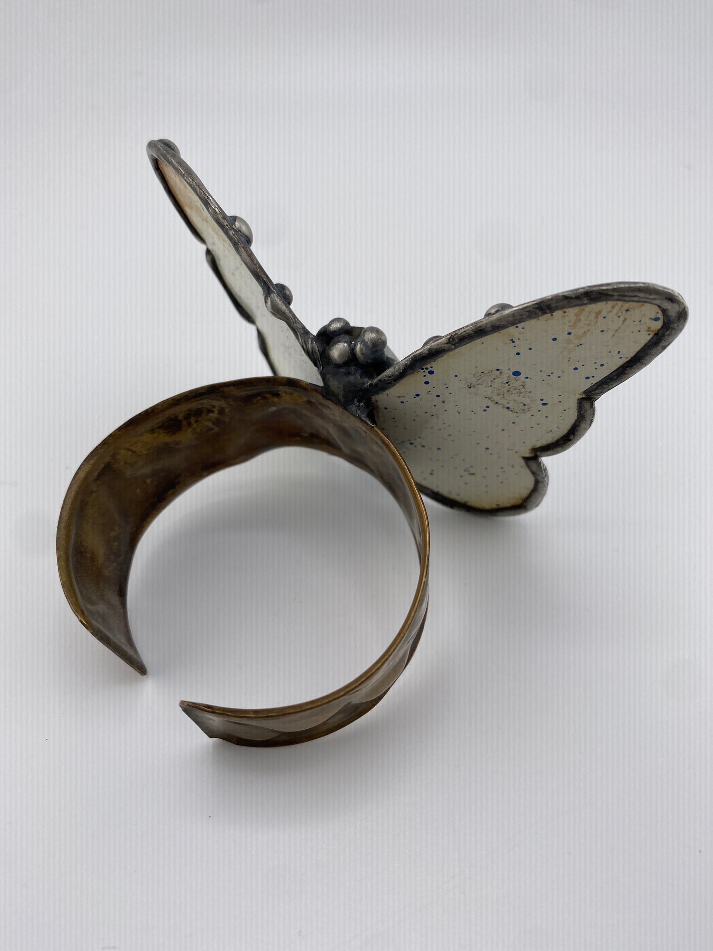 Butterfly Cuff- Blue 2 FINAL SALE