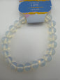 Gemstone Energy Bead Stretch Bracelets 8mm