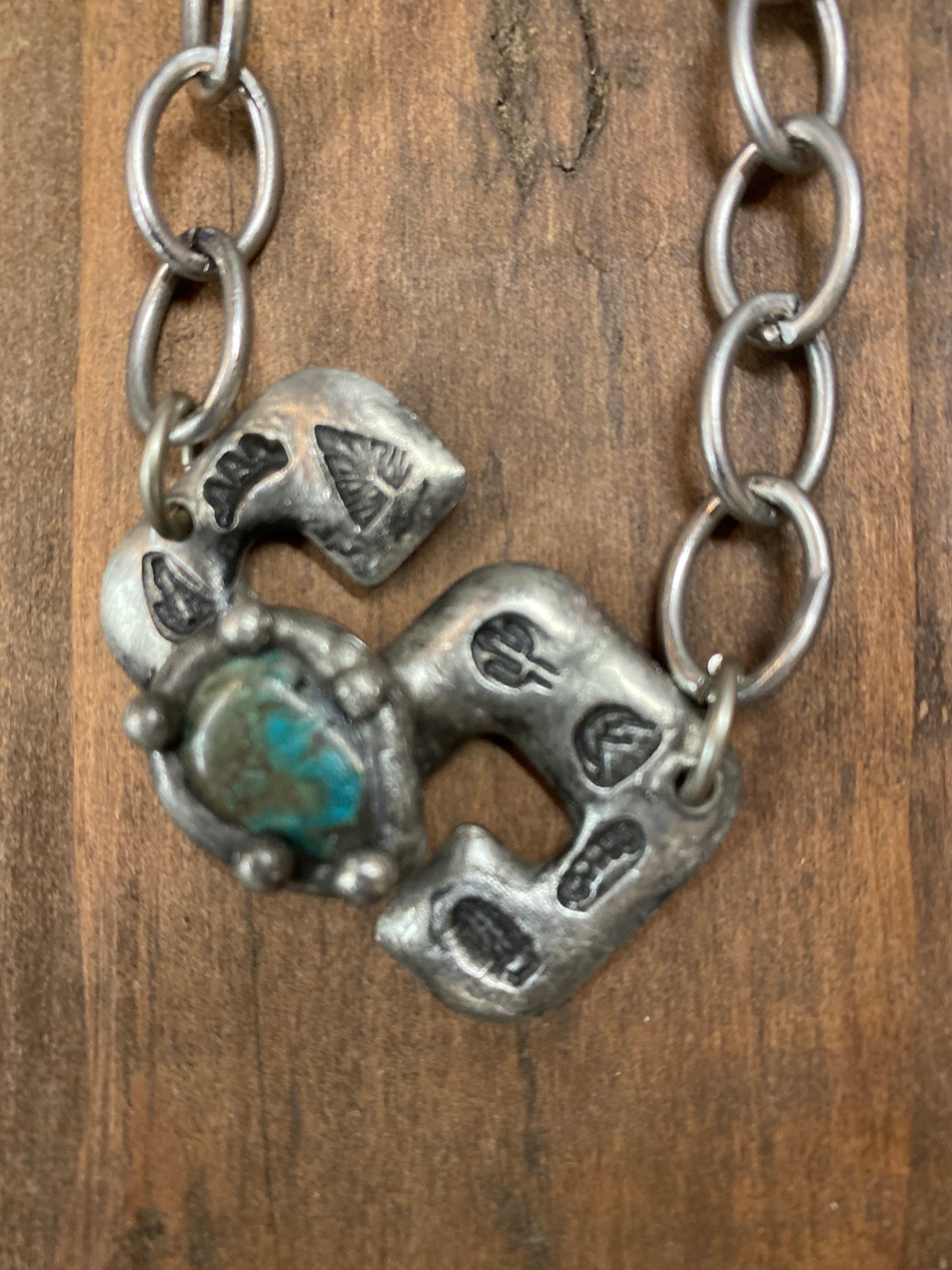 Turquoise Navajos Initials FINAL SALE