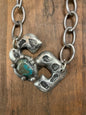 Turquoise Navajos Initials FINAL SALE