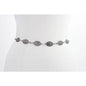 Western Metal Concho Belt – Small Oval Design