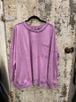 Mineral Washed Crewneck Sweatshirt - Plus Size