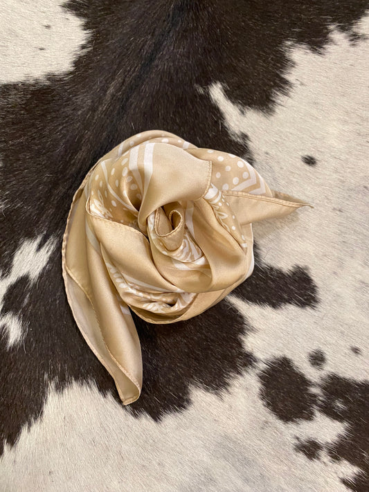 Wild Rag- Cream/ White