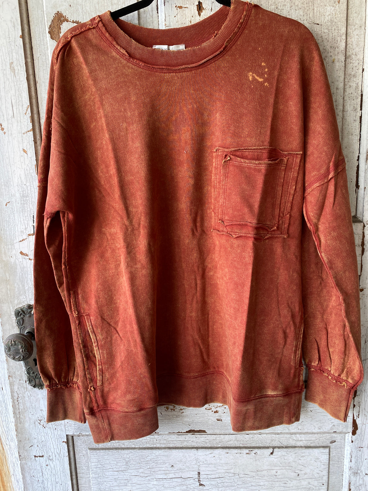 Mineral Washed Crewneck Sweatshirt