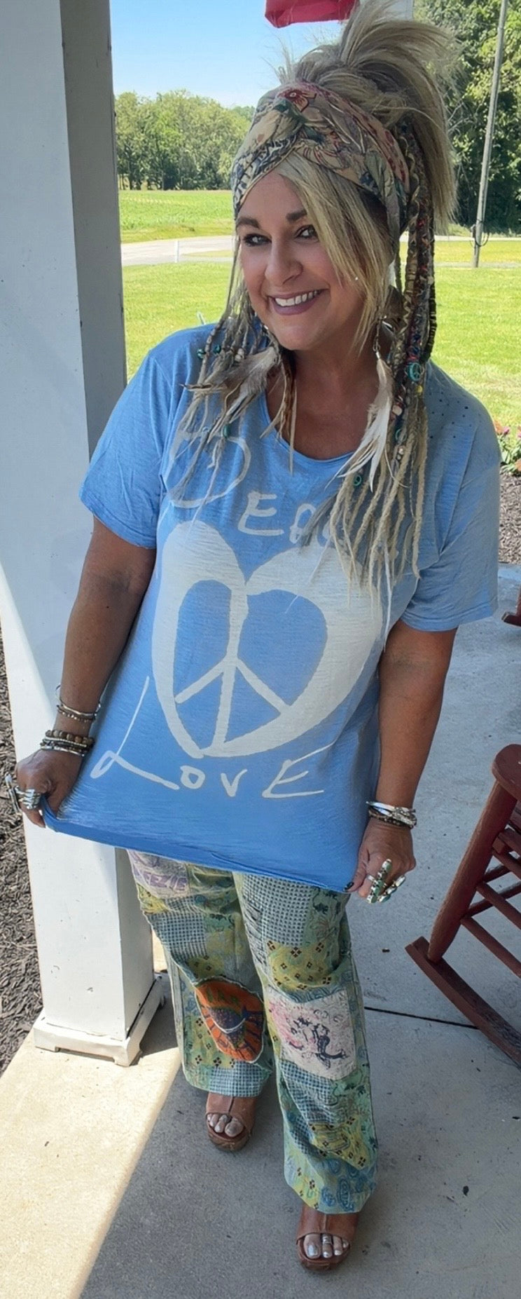 Moon Dance Tee - Peace & Love Skye