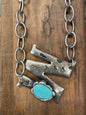 Turquoise Navajos Initials FINAL SALE