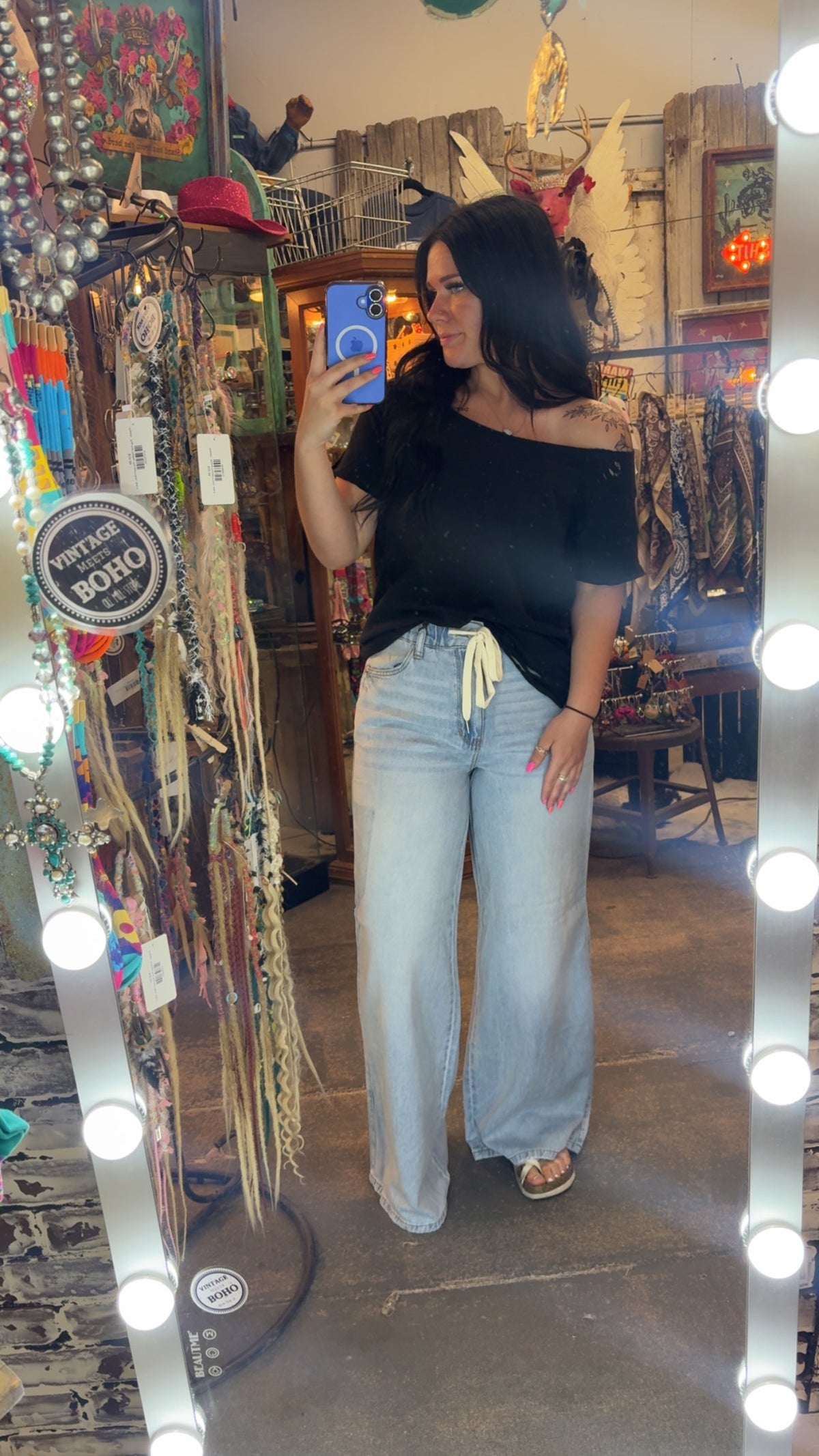 Judy Blue - HW Featherweight Palazzo Jeans