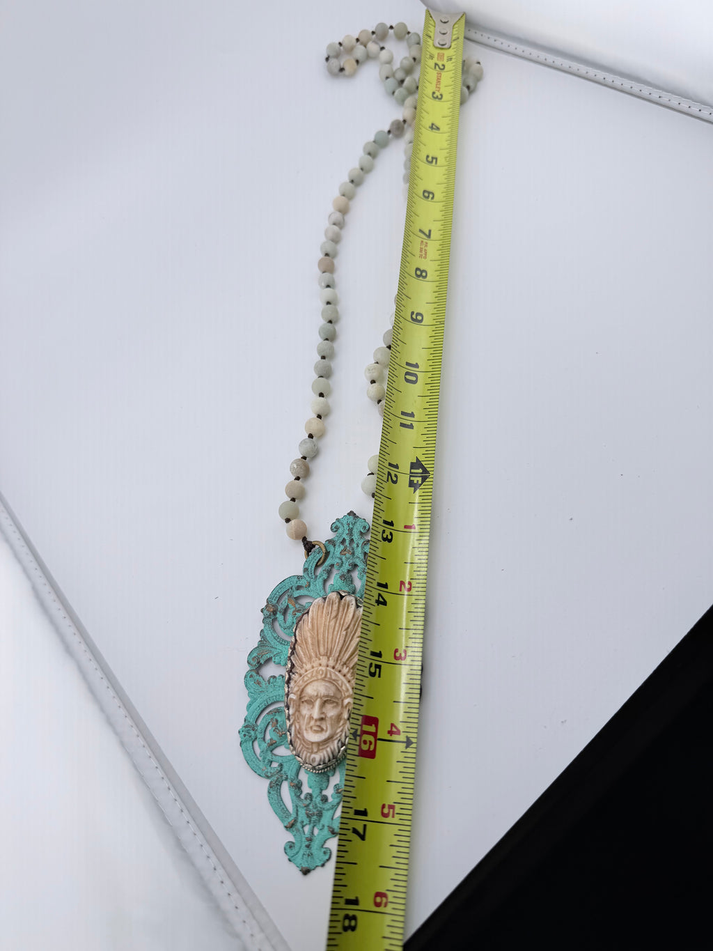 Aged Metal with Chief Pendant