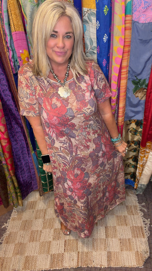 Weekend Wander Dress -Woodland Meadows