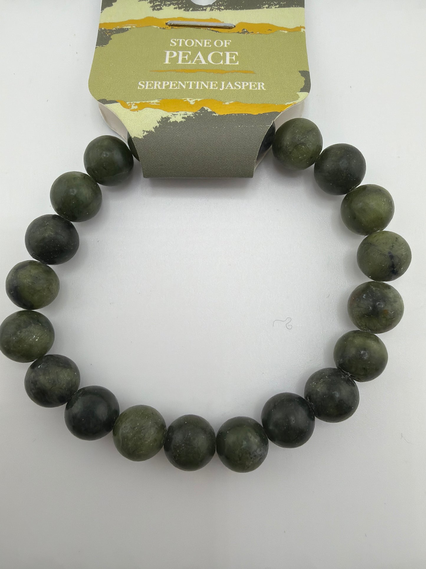 Gemstone Energy Bead Stretch Bracelets 8mm
