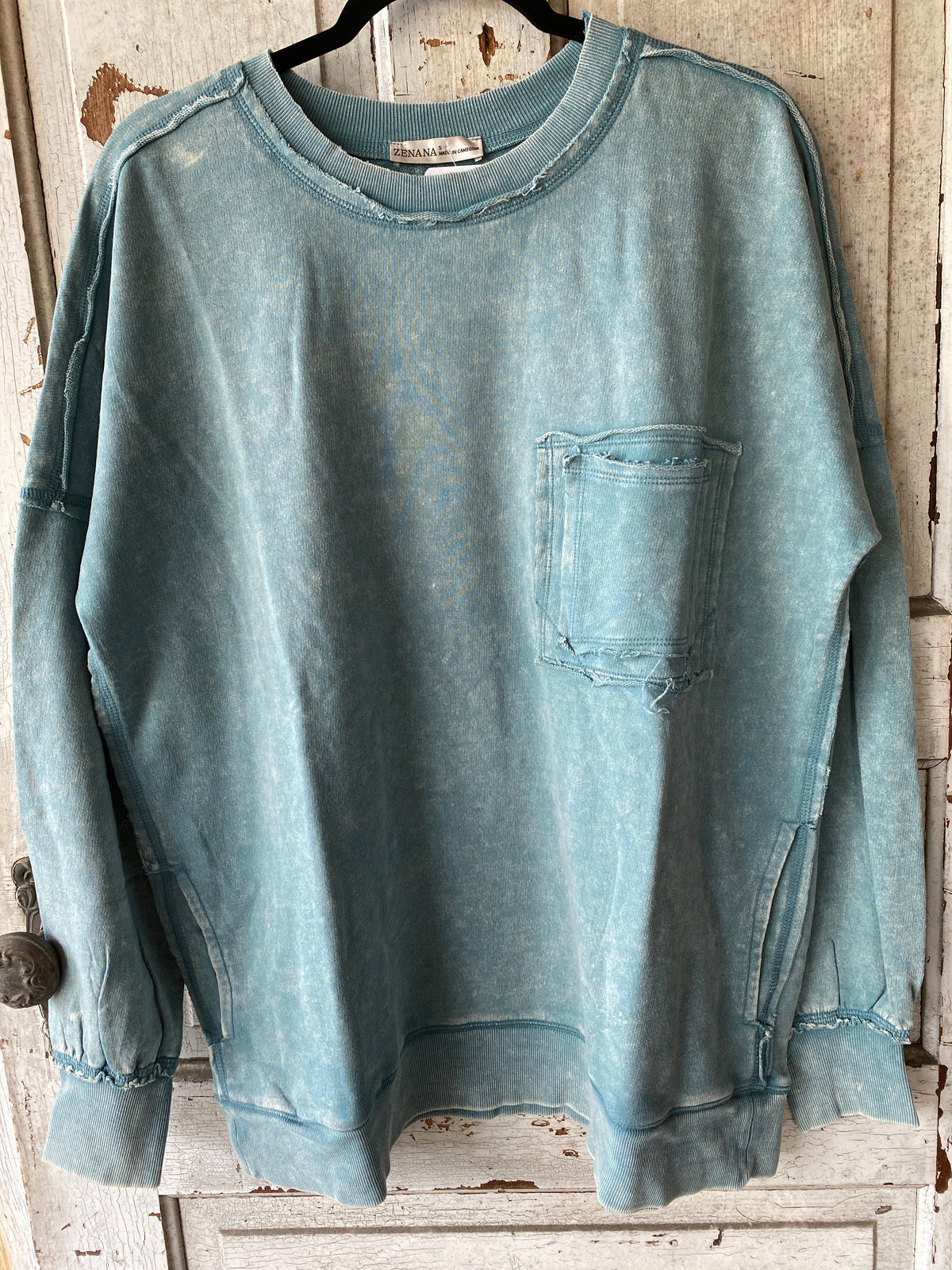 Mineral Washed Crewneck Sweatshirt