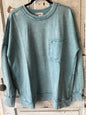 Mineral Washed Crewneck Sweatshirt