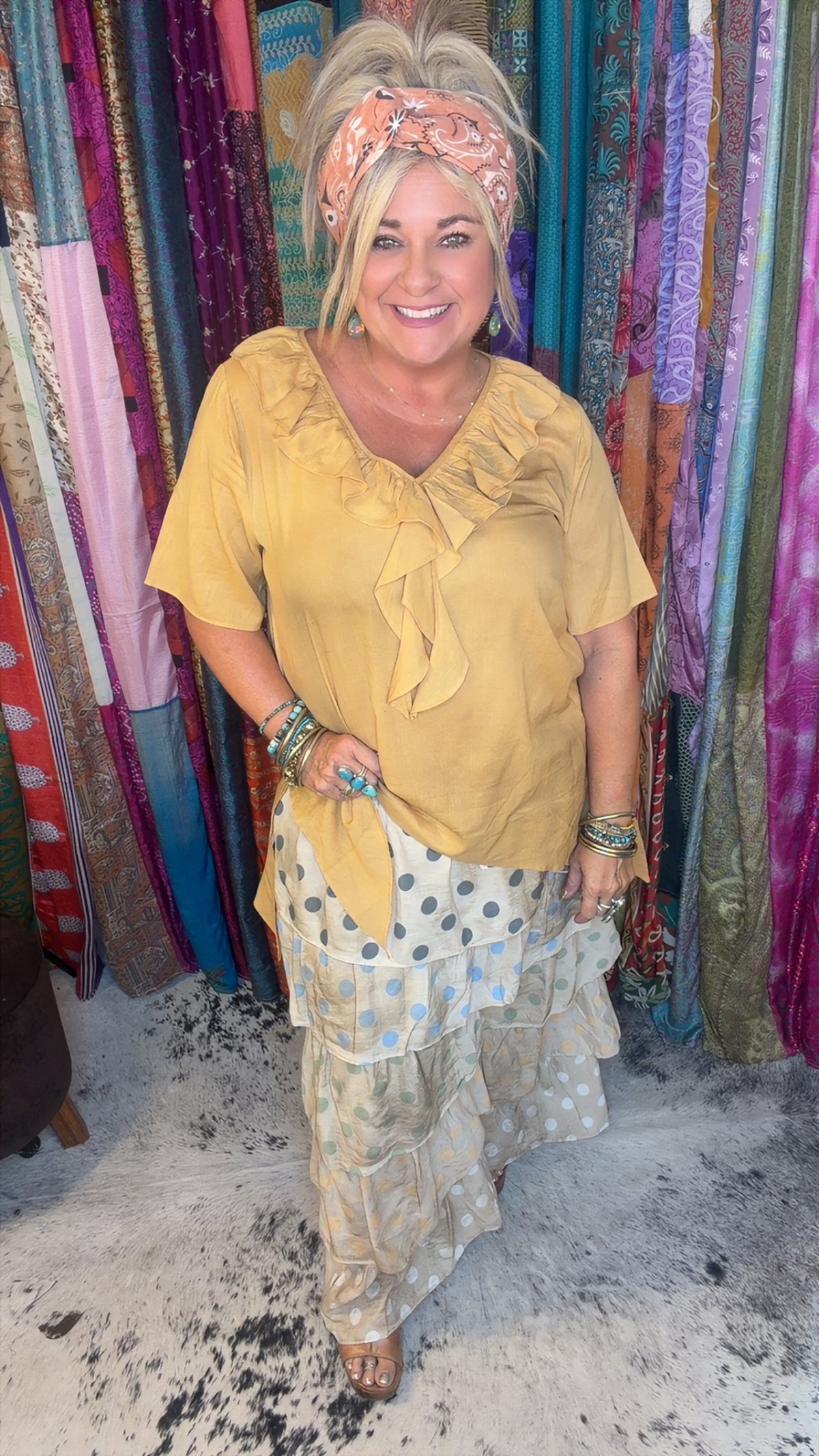 Freckled Sunshine Top