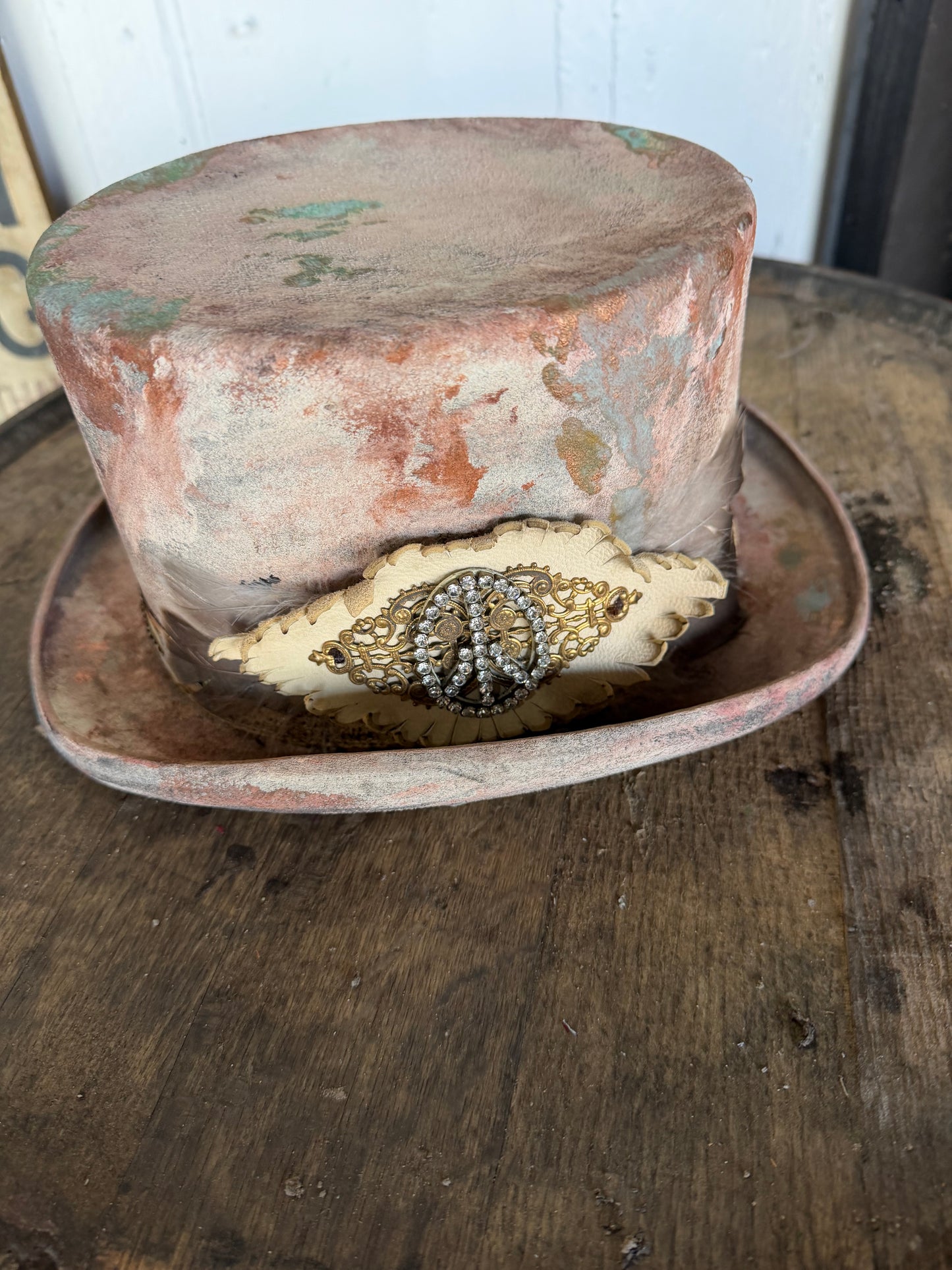 Peace & Patina Top Hat