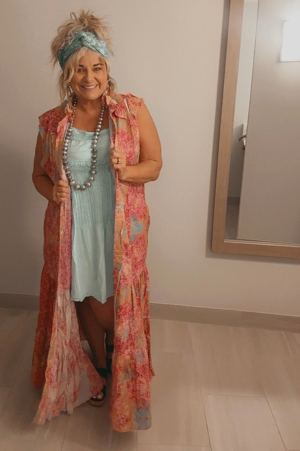 Bandana Darling Dress Vintage Meets Boho at The Ole Mill Bandana Darling Dress Vintage Meets Boho at The Ole Mill