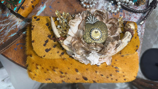 Clutch Purse Heart Loved FINAL SALE