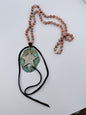 Star with Bling and Aged Metal Pendant