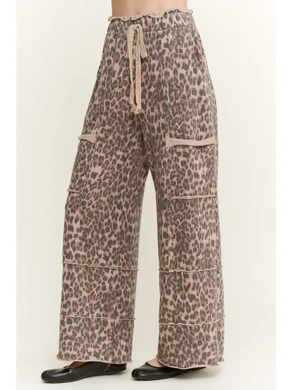 Boho Pants - Leopard Print